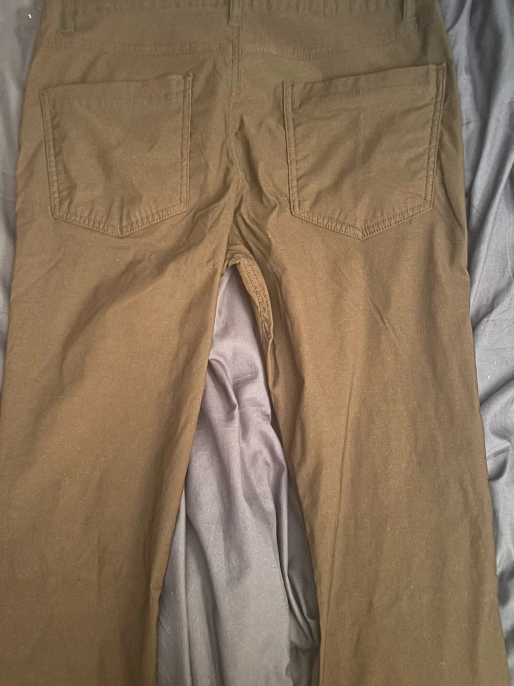 Kenneth Cole Solid Black Casual Trousers